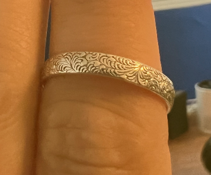 Vintage Floral Ring
