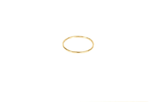 Hammered Ring - 18g (thinner ring)