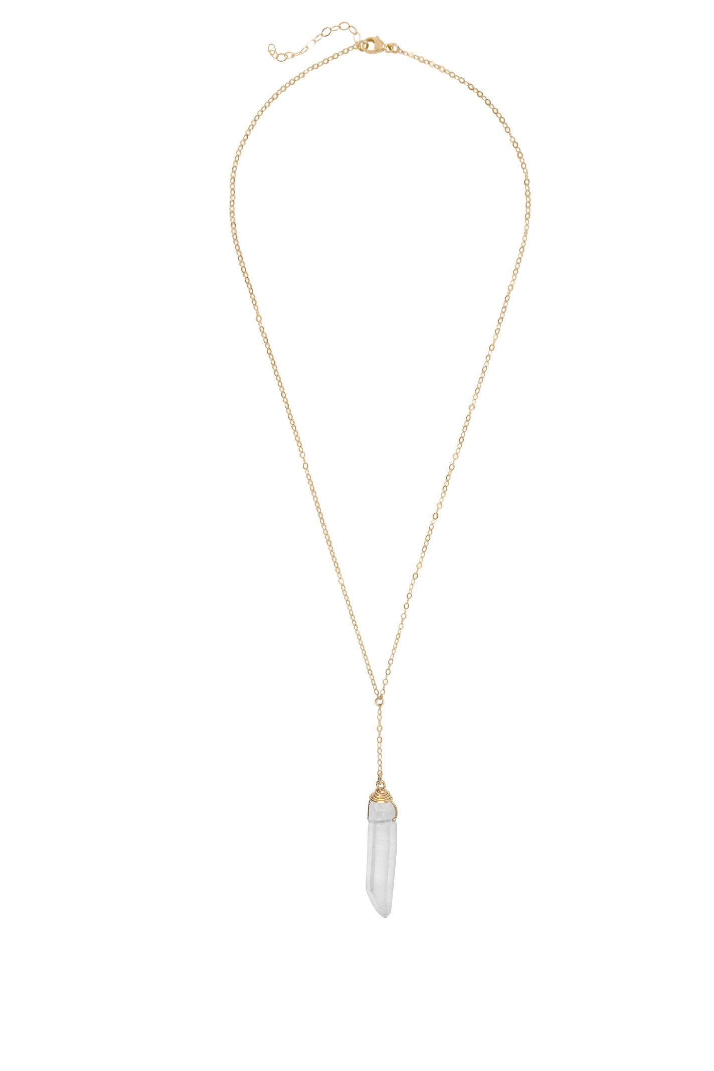 Fae Necklace - Clear Quartz