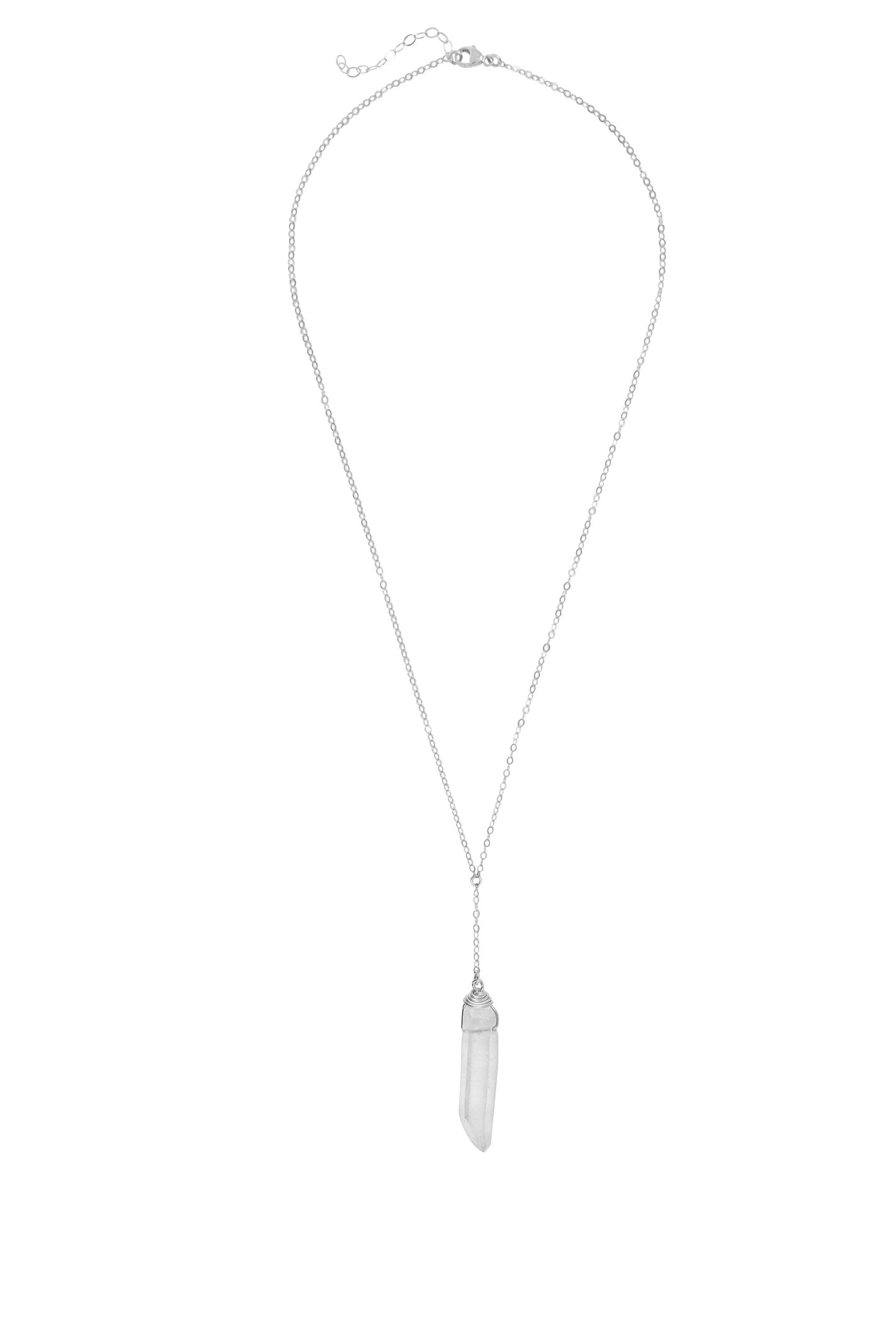 Fae Necklace - Clear Quartz