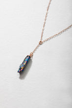 Load image into Gallery viewer, Fae Necklace - Rainbow Titanium Quartz
