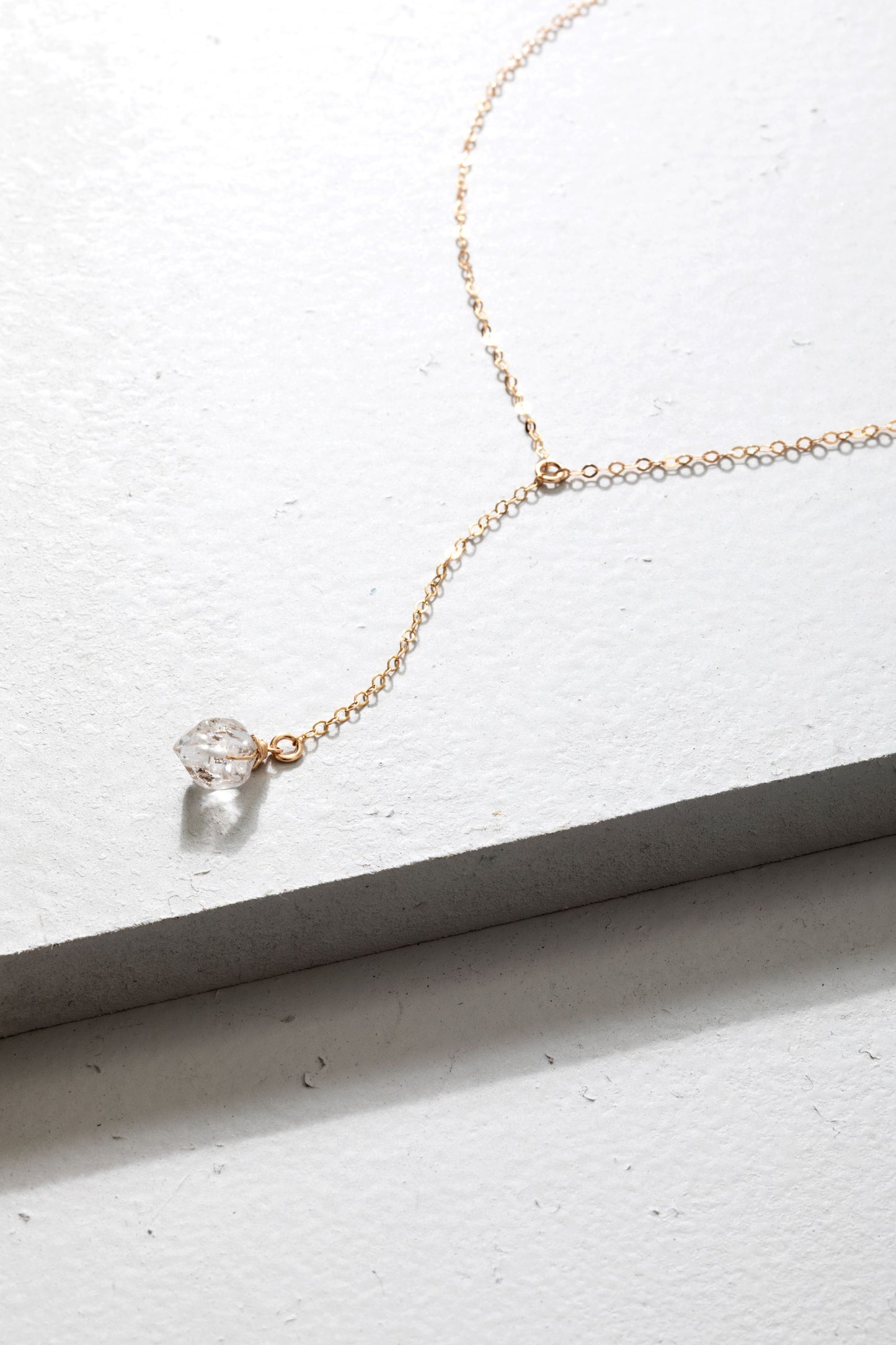 Lyra Herkimer Diamond Necklace