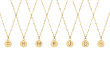 Load image into Gallery viewer, “K” Initial Necklace