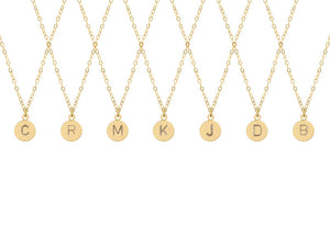“H” Initial Necklace