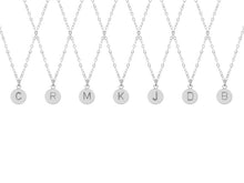Load image into Gallery viewer, “O” Initial Necklace
