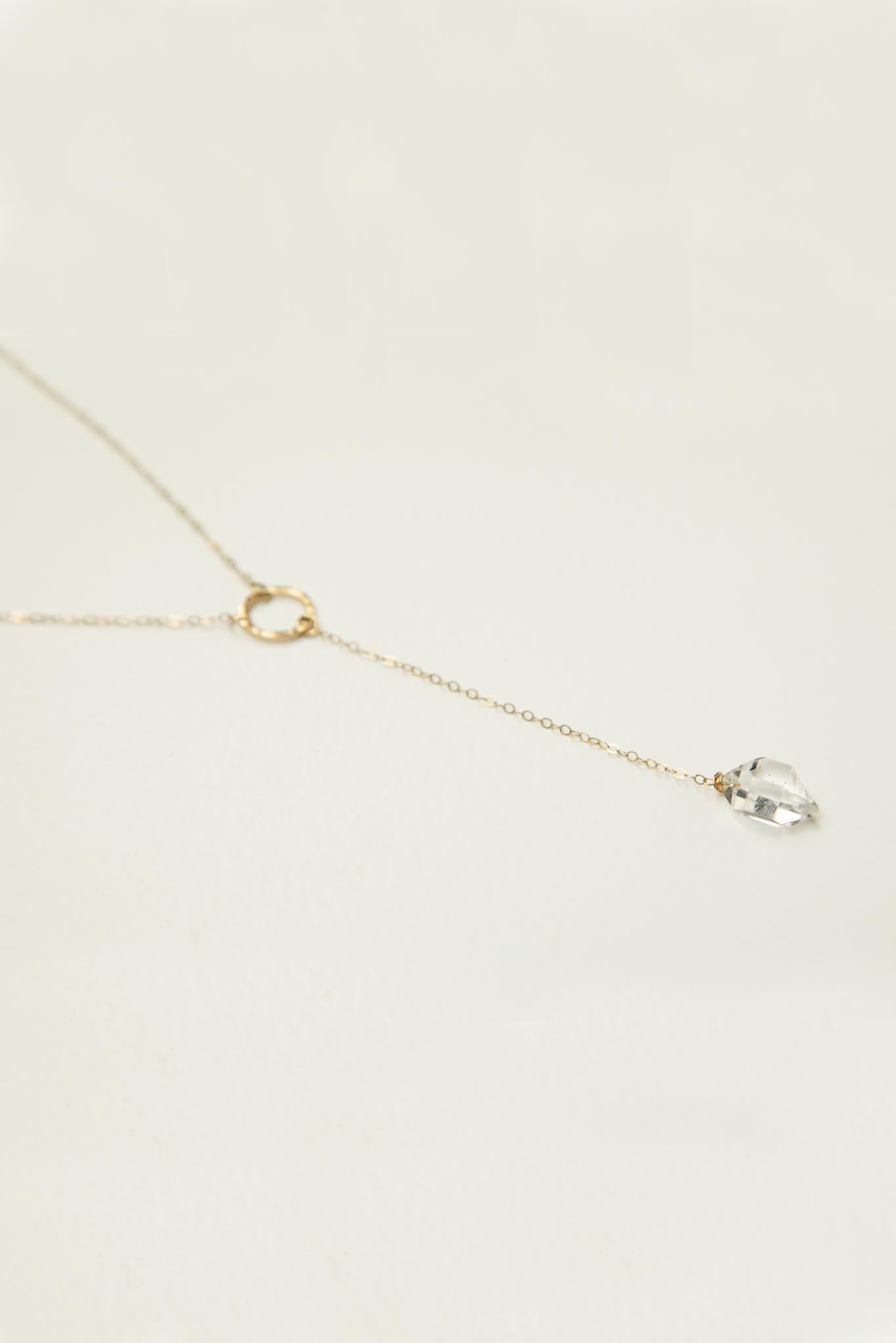 Lyra Herkimer Diamond Necklace