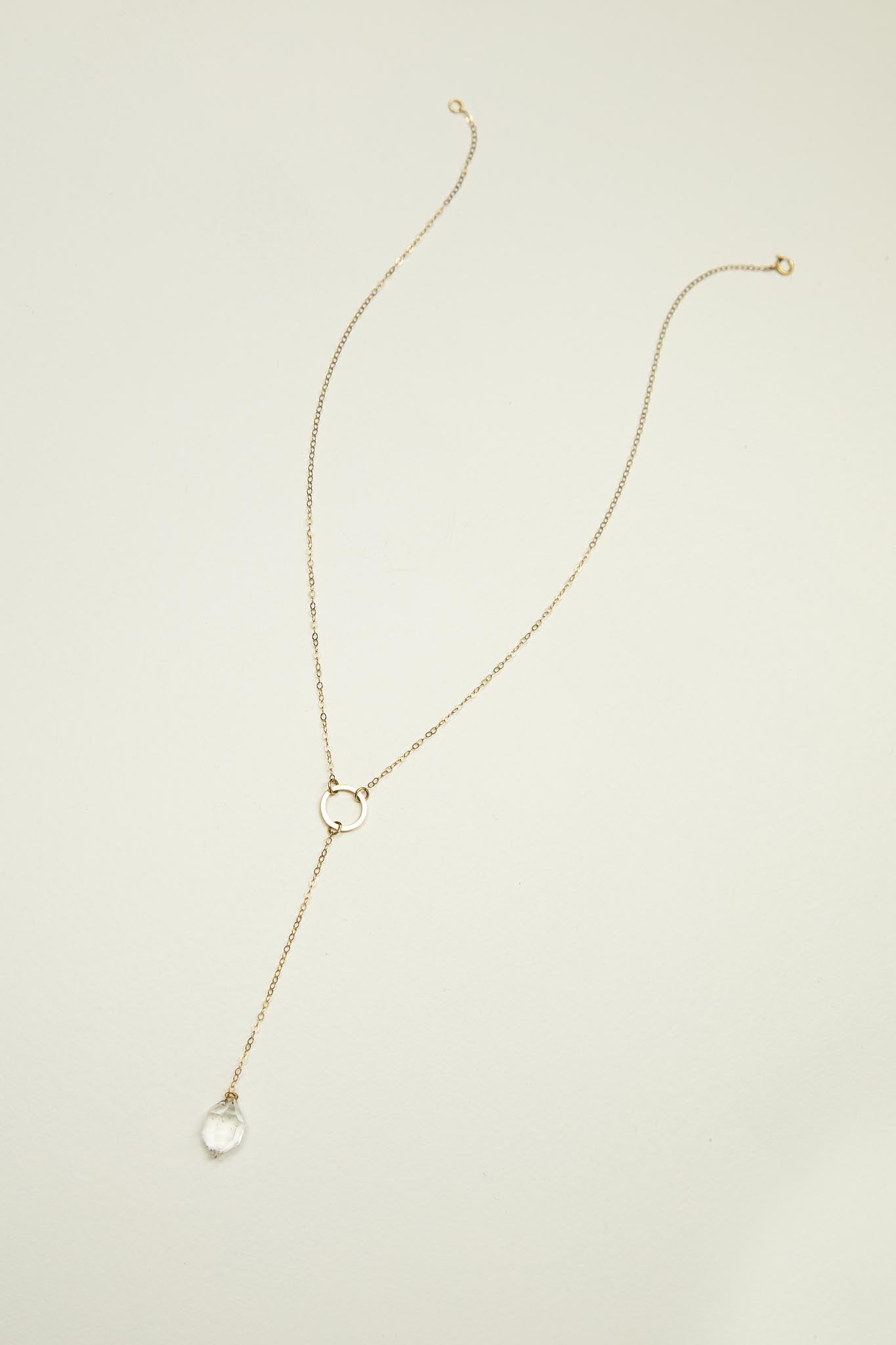 Lyra Herkimer Diamond Necklace