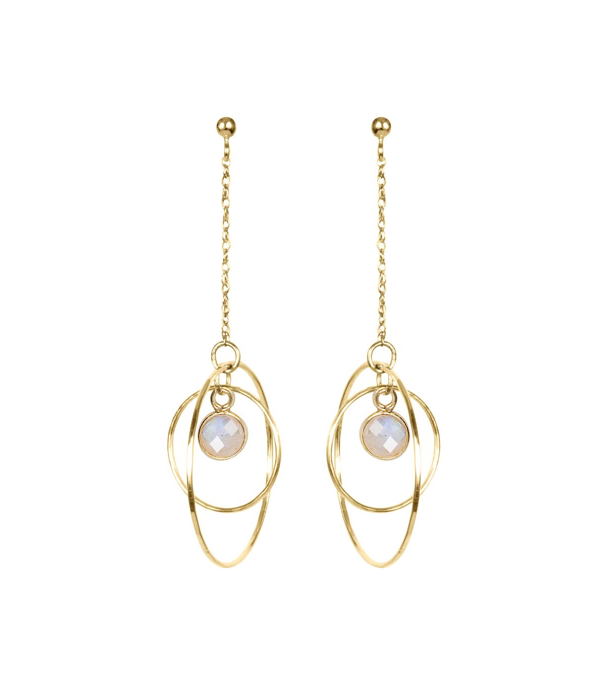 Orion Earrings - Moonstone