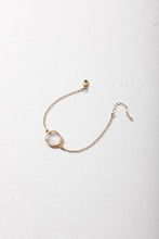 Load image into Gallery viewer, Rose Quartz Bracelet (Gold)