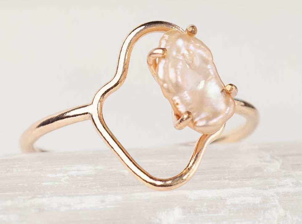 Baroque Pearl Annalyn Ring