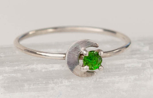 Chrome Diopside Elea Ring