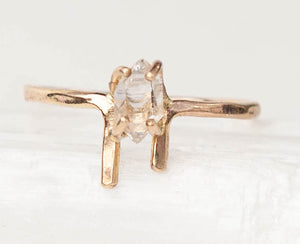 Herkimer Diamond Alessia Ring