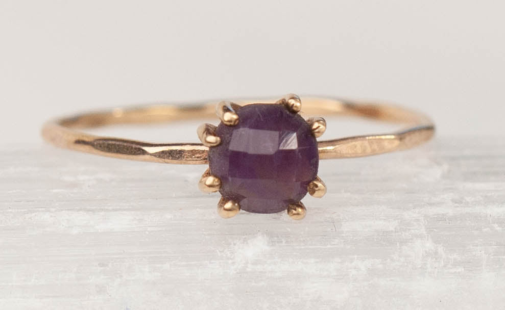 Amethyst Contessa Ring