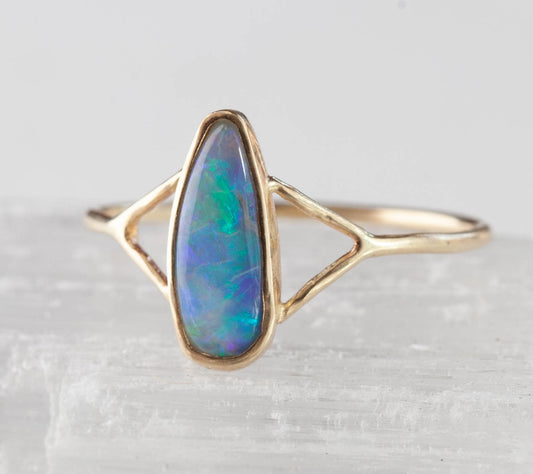 Australian Opal Kassia Ring