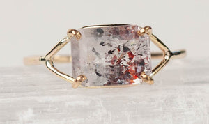 Strawberry Quartz Kassia Ring