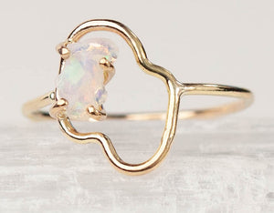 Raw Opal Annalyn Ring