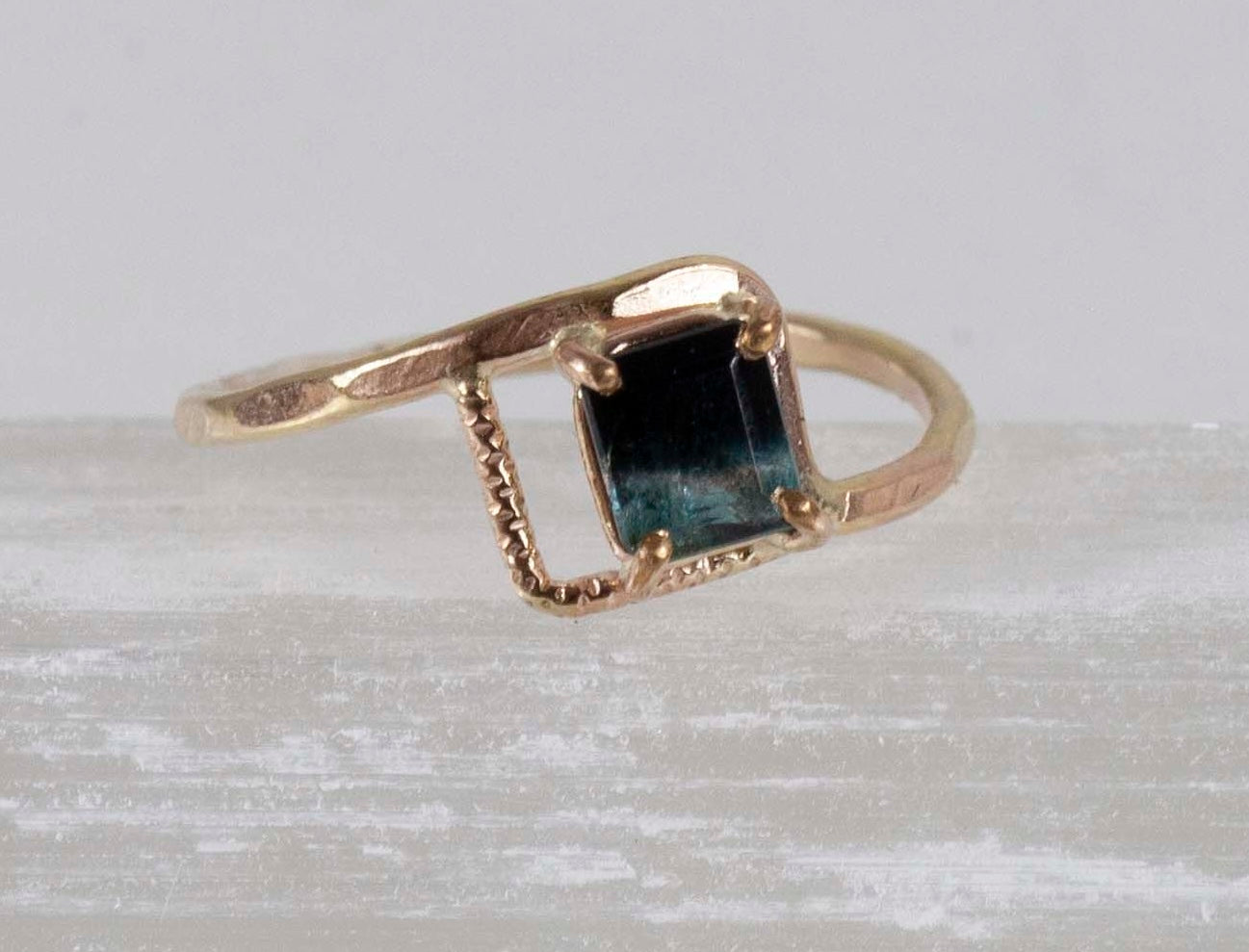 Blue Tourmaline Riku Ring