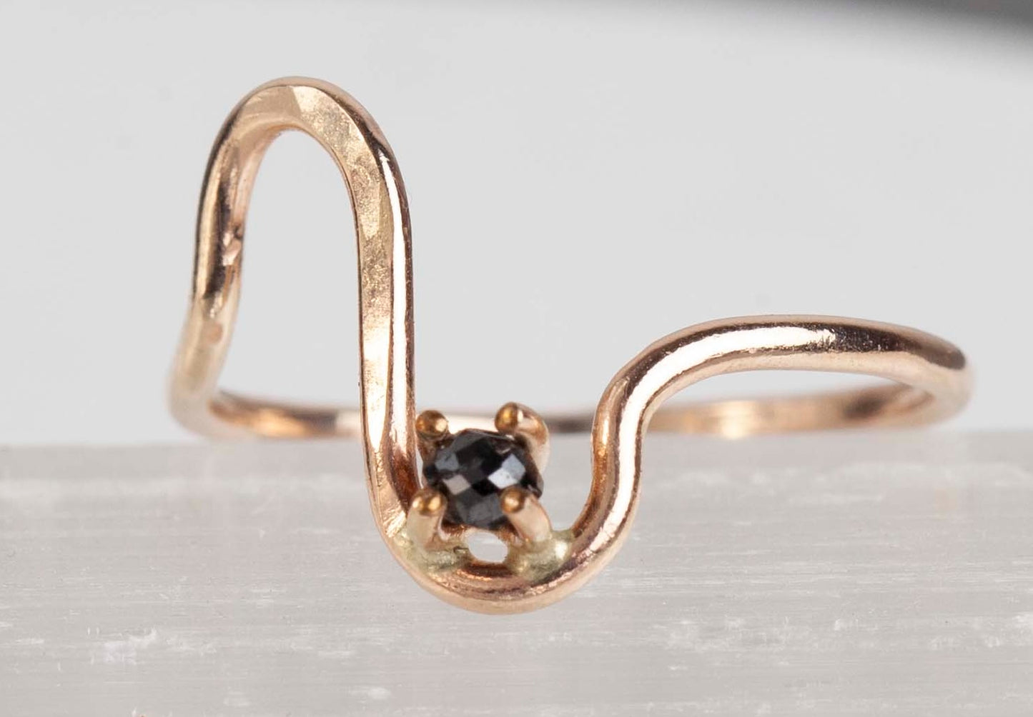 Black Diamond Fluere Ring