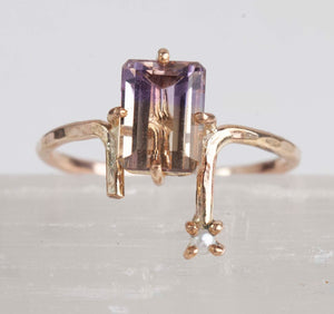 Ametrine & Pearl Alessia Ring