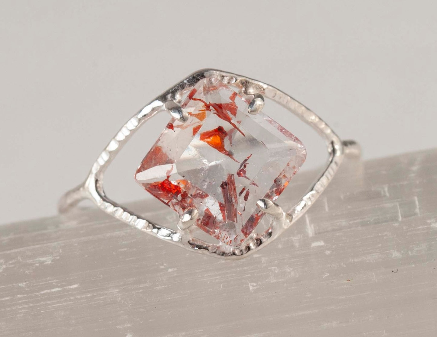 Strawberry Quartz Kassia Ring