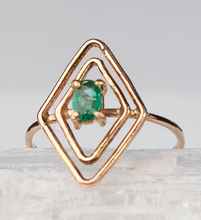 Emerald Kalos Ring