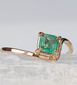 Nigerian Emerald Riku Ring