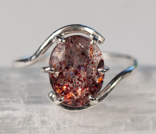 Strawberry Quartz Adria Ring