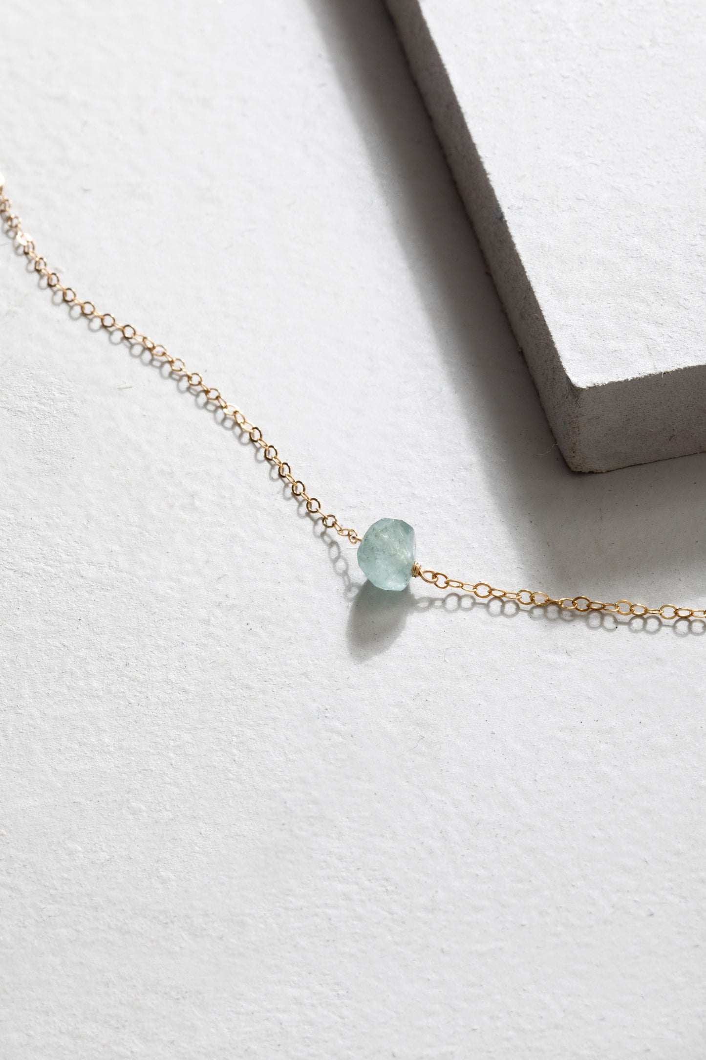 Addison Aquamarine Necklace