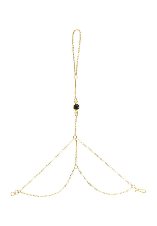 Arrow Hand Chain - Pyrite