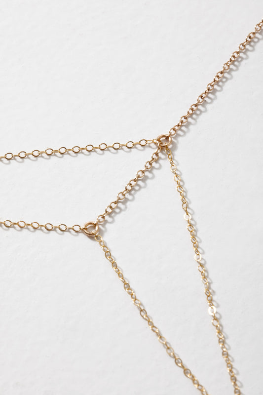 Arrow Hand Chain - No Stone