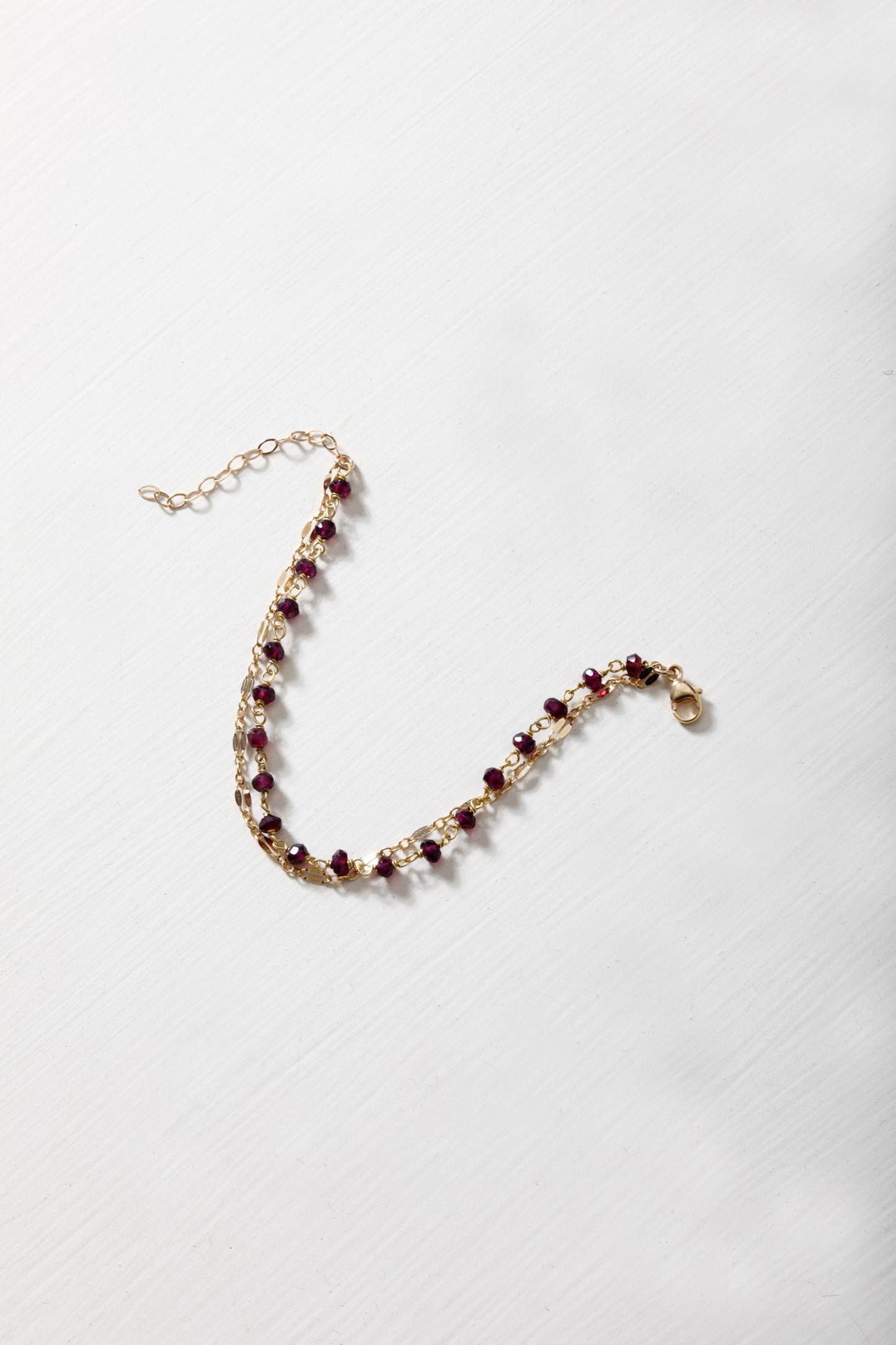 Ashlyn Bracelet - Garnet