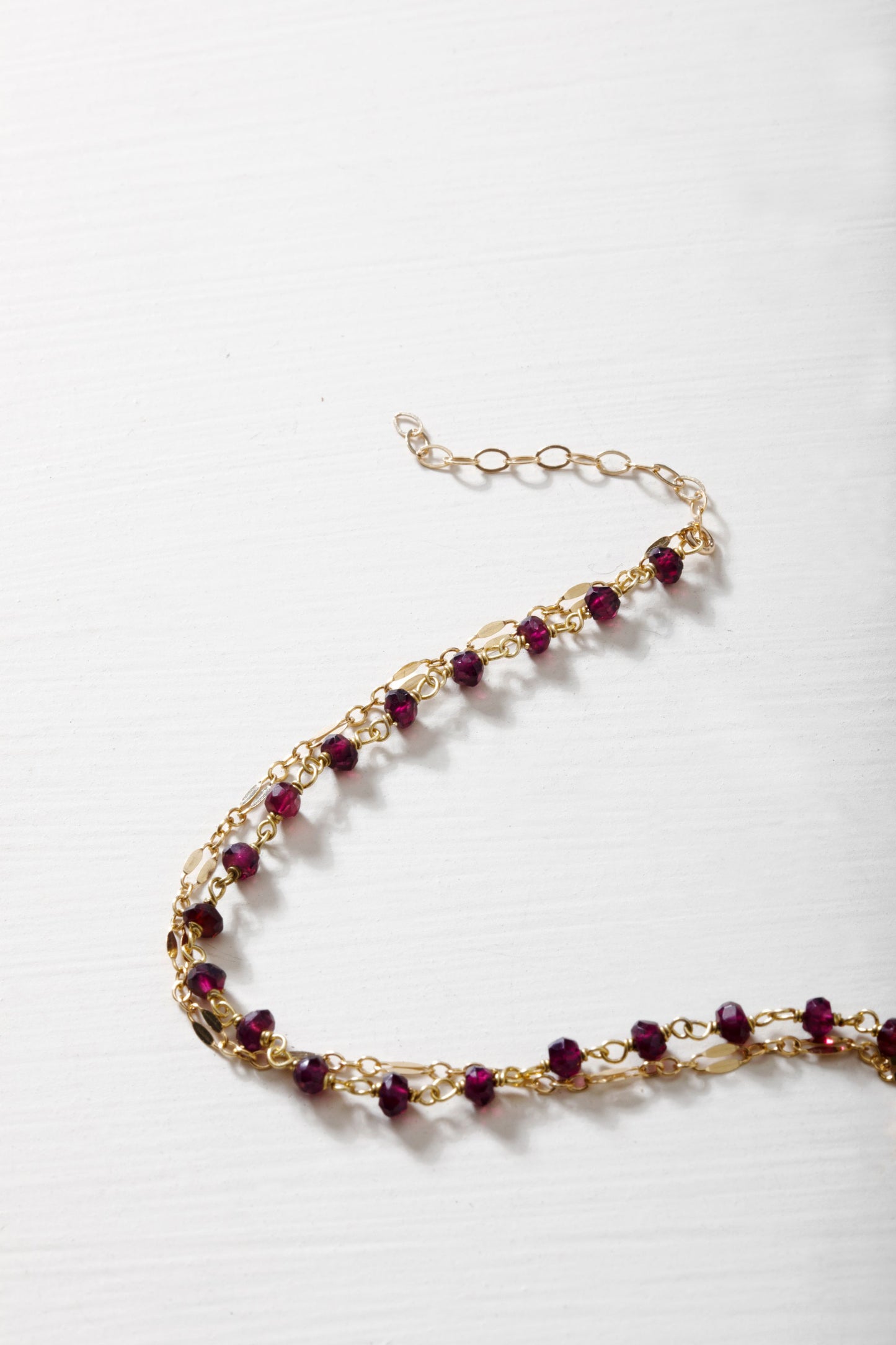 Ashlyn Bracelet - Garnet