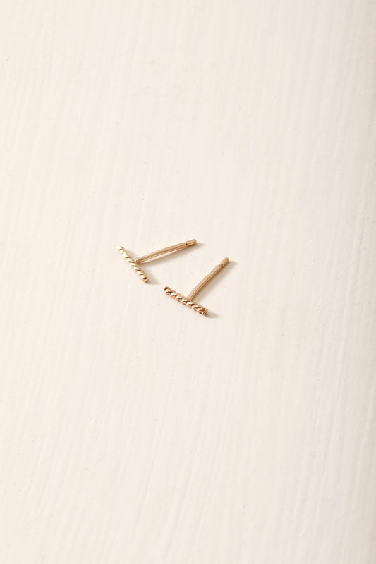 Bar Twist Studs