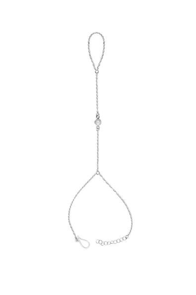 Nova Hand Chain - Clear Quartz