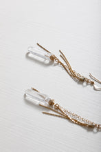 Load image into Gallery viewer, Crystal Chain Earrings