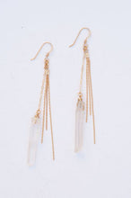 Load image into Gallery viewer, Crystal Chain Earrings