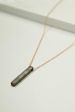 Load image into Gallery viewer, Damascus Meteorite Necklace