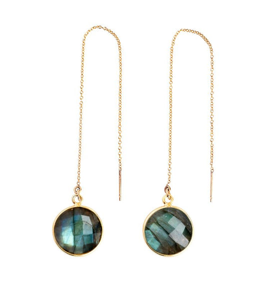 Equilibrium Earrings - Labradorite