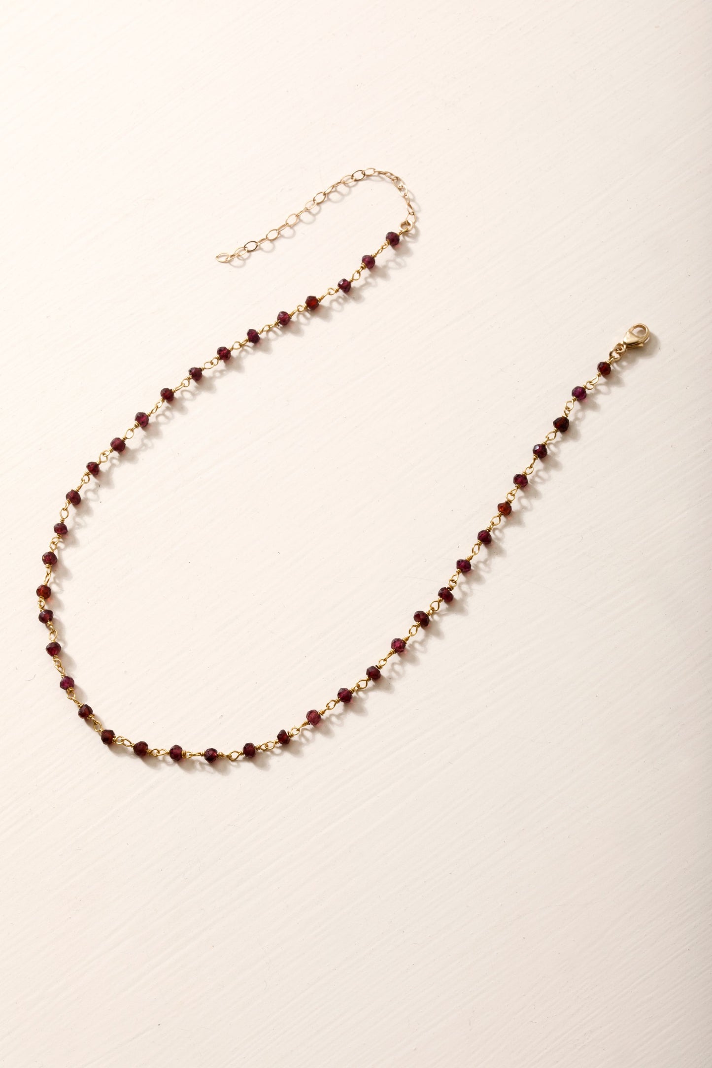 Garnet Stones Choker