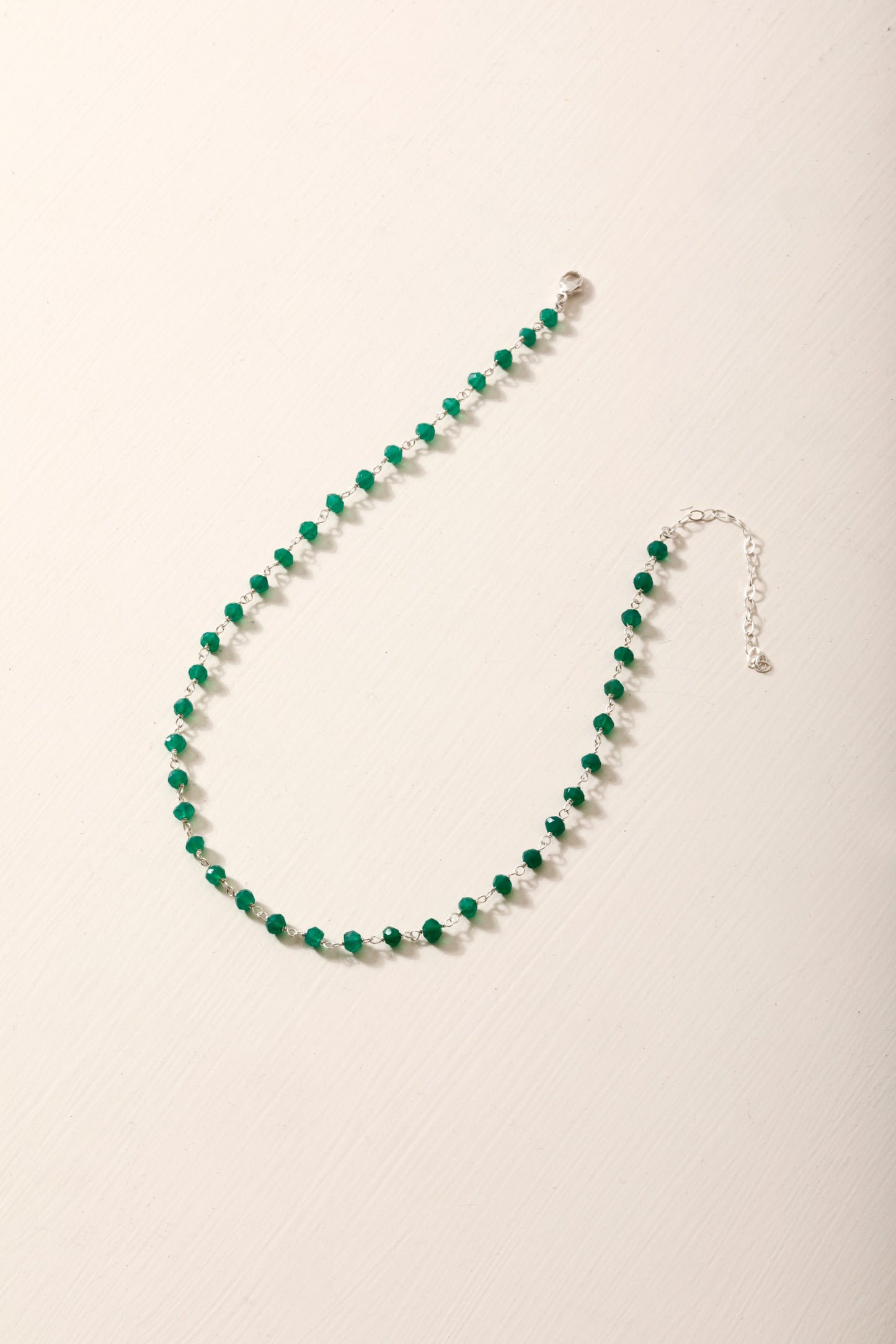 Green Onyx Stones Choker