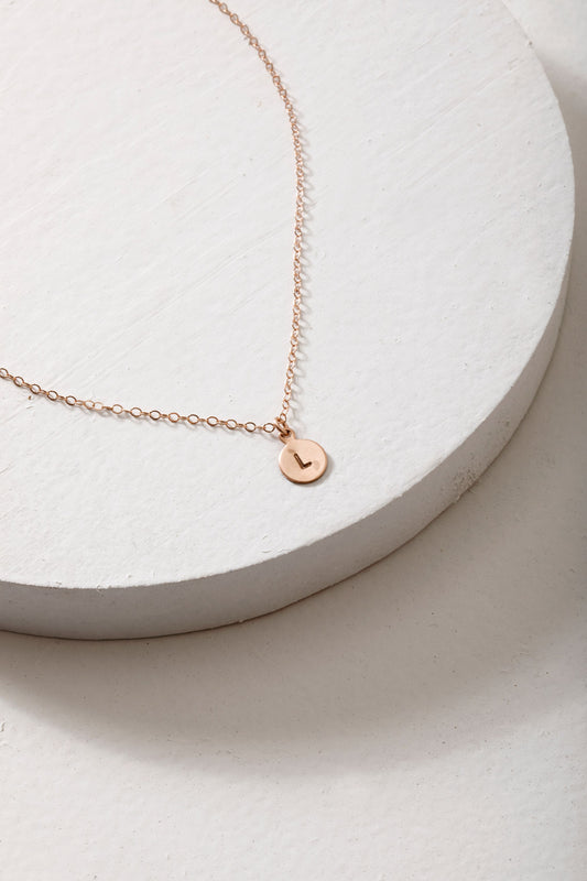 “L” Initial Necklace