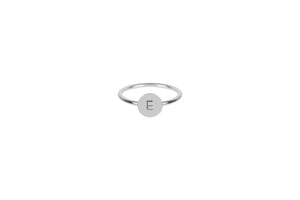 Initial Ring - Silver