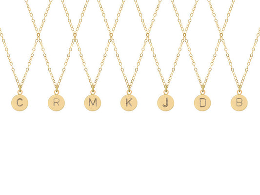 “Q” Initial Necklace