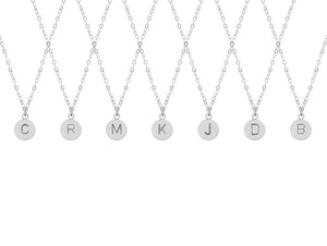 “S” Initial Necklace