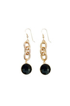 Load image into Gallery viewer, Madonna Earrings - Black Onyx