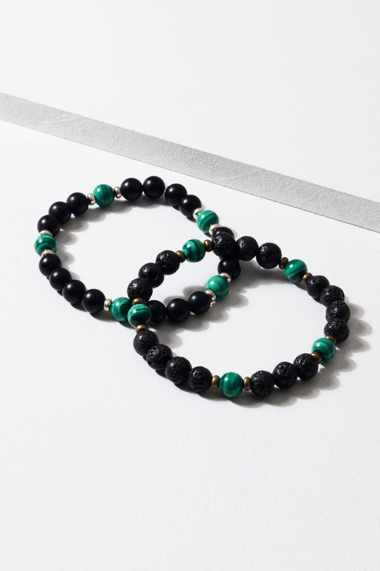 Malachite & Black Onyx Bracelet