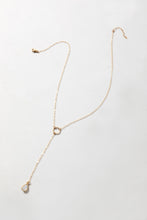 Load image into Gallery viewer, Moonstone Drop Necklace