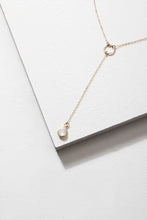 Load image into Gallery viewer, Moonstone Drop Necklace