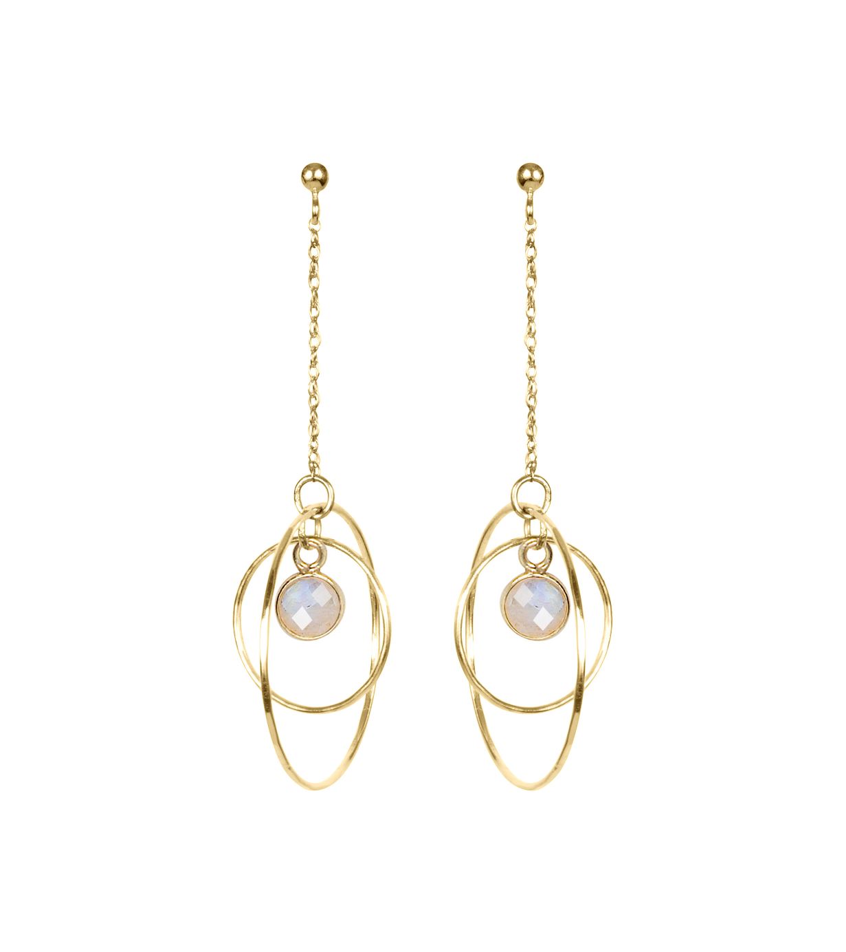 Orion Earrings - Moonstone