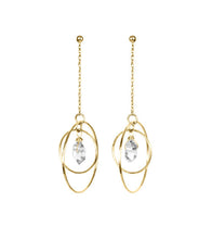 Load image into Gallery viewer, Orion Earrings - Herkimer Diamond